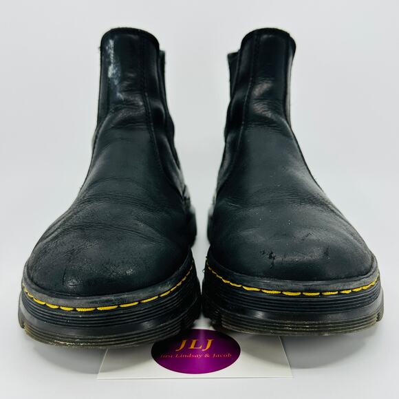 Dr. Martens Women's Embury Distressed Leather Chelsea Boots Size 8 *SEE PHOTOS* - Picture 3 of 12